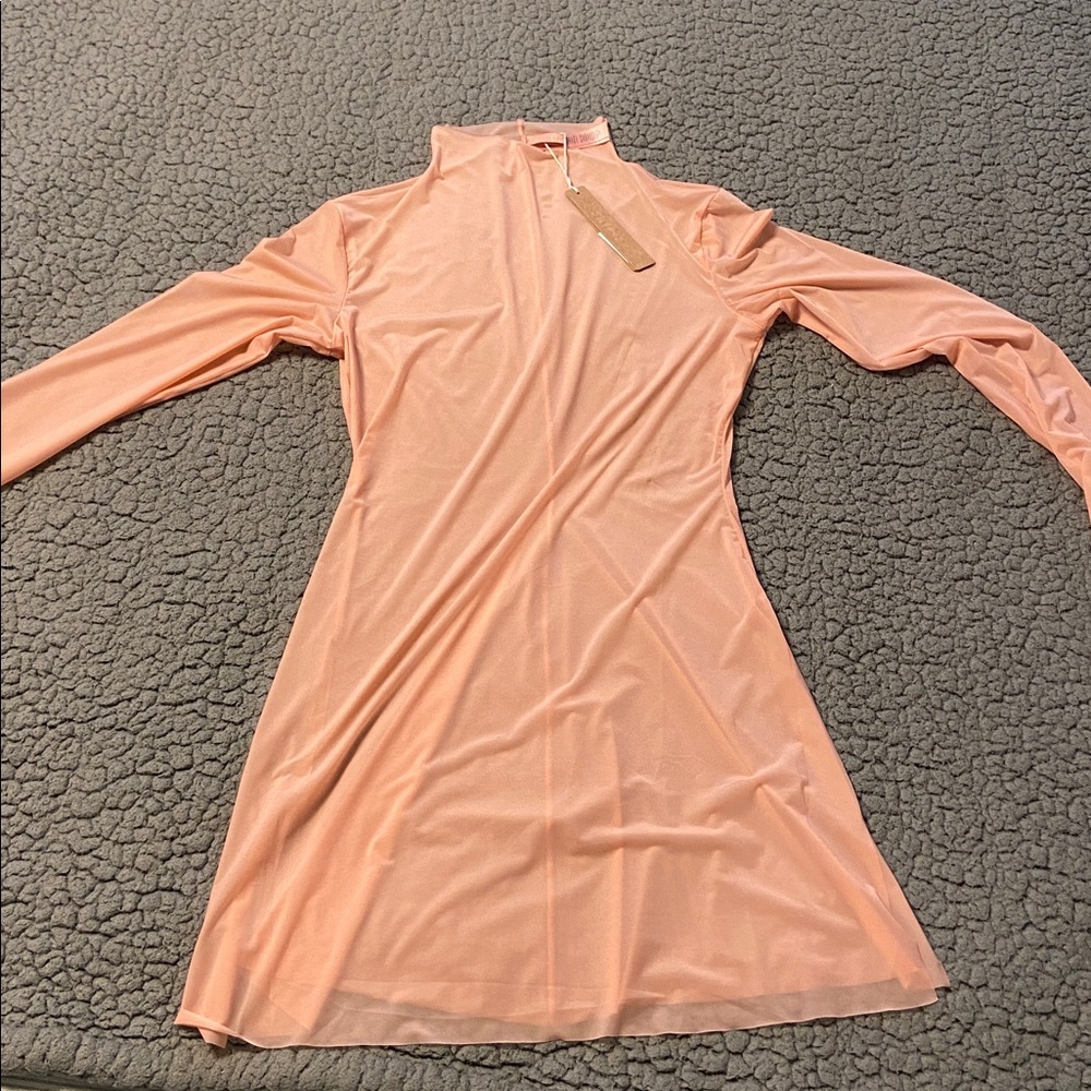 SKIMS - Mily Sheer Tunic - Desert Clay - Picture 5 of 8